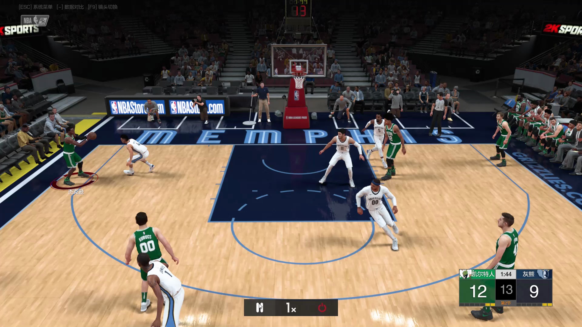 球星爆发!NBA2K赛场再现神级操作 球星爆发!NBA2K赛场再现神级操作