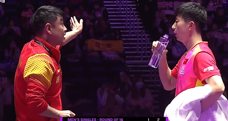 日本队险胜韩国队，马龙统治全场